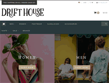 Tablet Screenshot of drifthouse.com